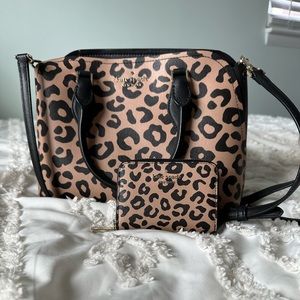 Kate Spade leopard print bag